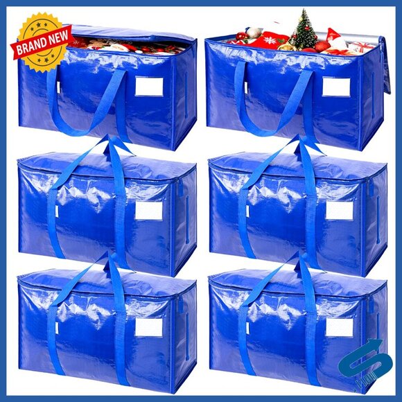 Other - Heavy Duty Extra Large Moving Storage Bags with Zippers Foldable Durable